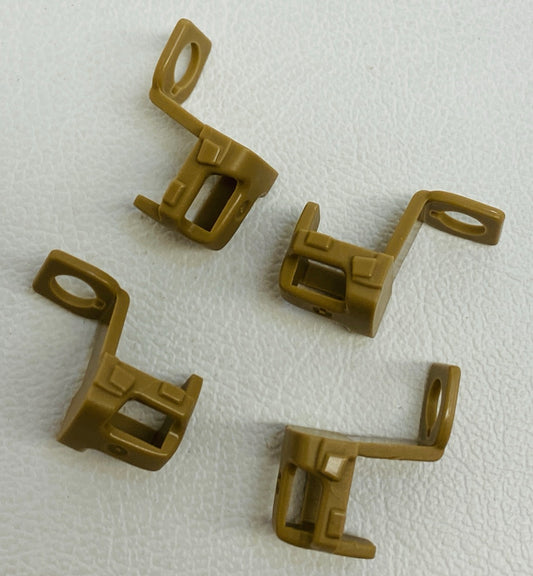 LEGO Minifigure Baby Carrier Pack of 4 Dark Tan