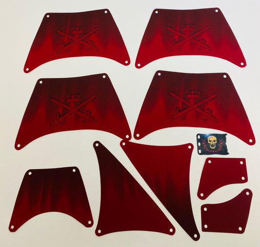 LEGO Pirates of the Caribbean Set of Sails and Flag Fun Pack from Queen Anne's Revenge