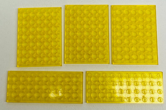 LEGO Classic Space Fun Pack Mixed Trans Yellow Plates