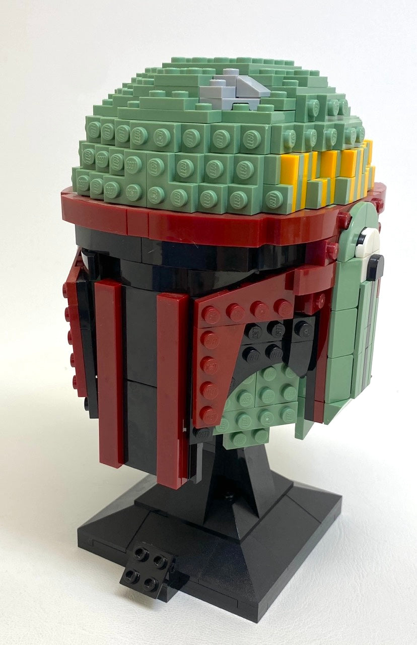 LEGO Star Wars Boba Fett Helmet Set #75274 As Pictured