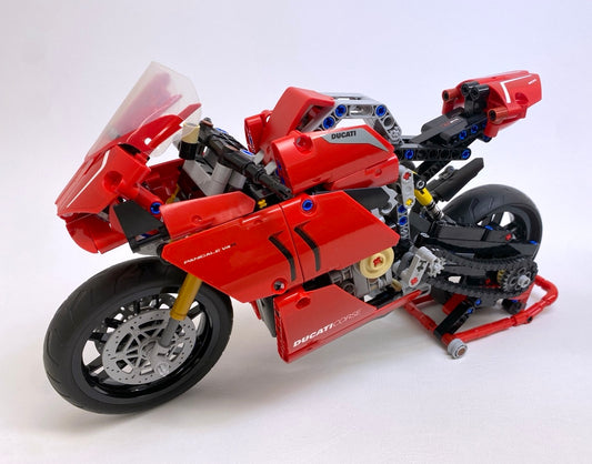 LEGO Technic Ducati Panigale V4R Set #42107 As Pictured