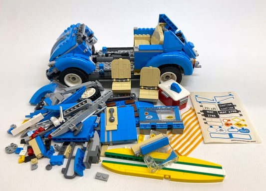 LEGO Volkswagen Beetle VW Beetle Set #10252 As Pictured