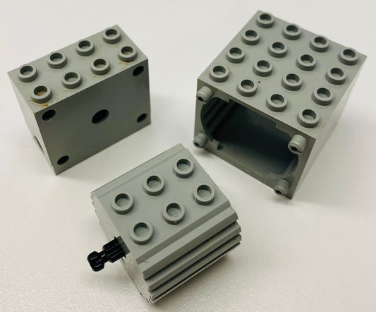 LEGO Vintage 4.5V Motor Housing / Gear Reduction Block / Gearbox Fun Pack