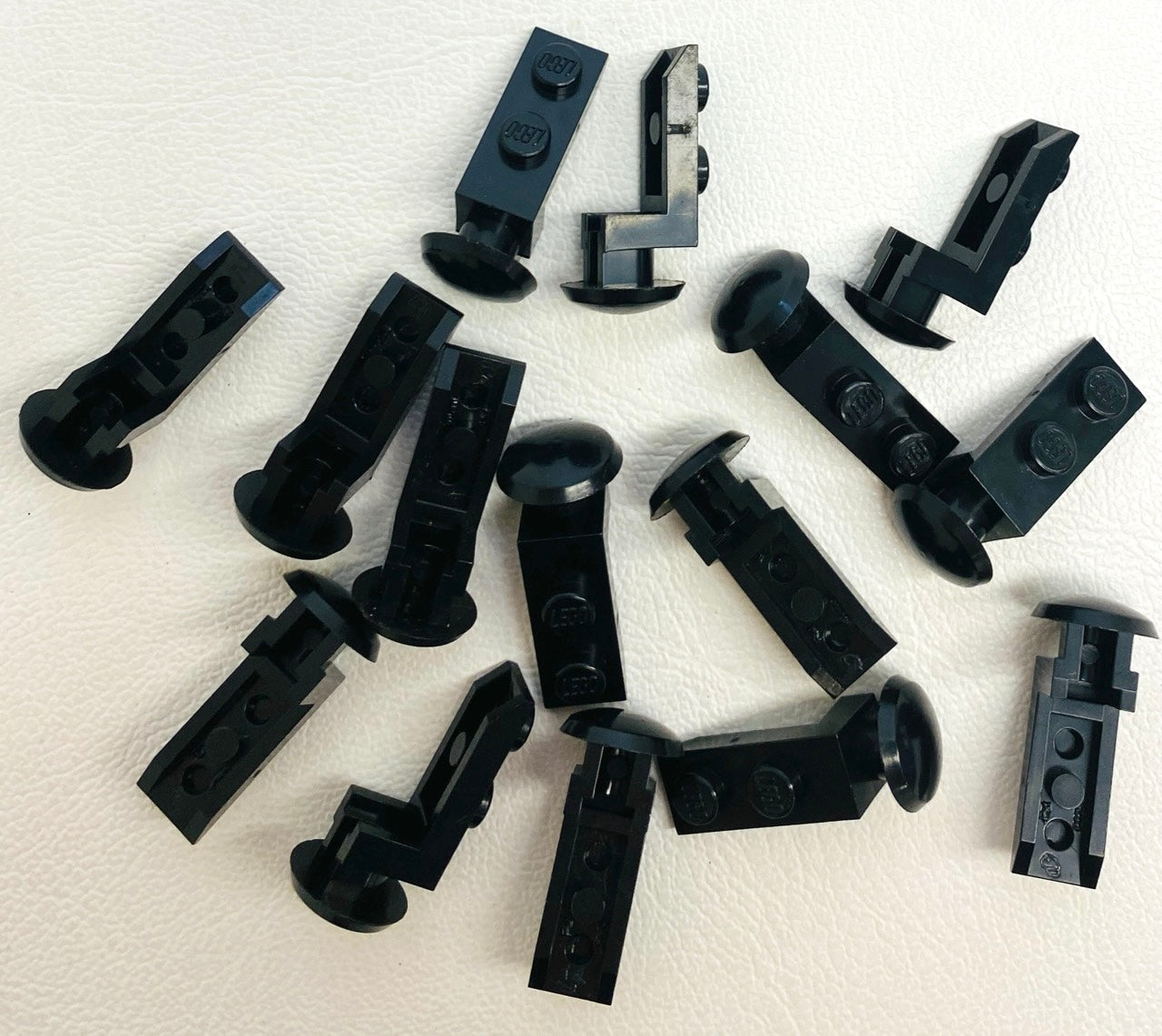 LEGO Train Vintage Single Buffer Plate Fun Pack of 15 Black
