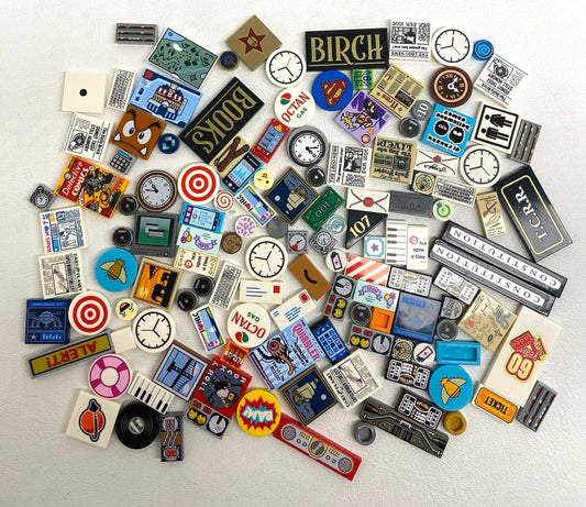 LEGO Printed Tiles Mixed Fun Pack