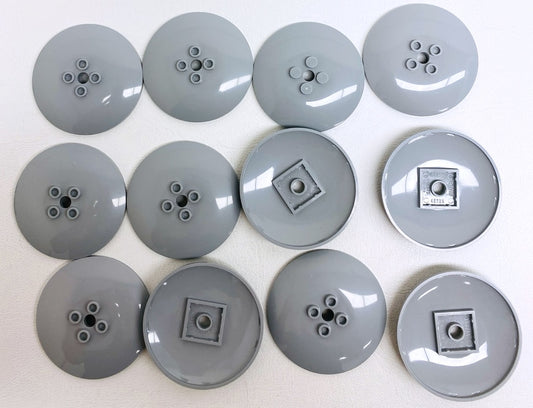 LEGO Dish 6x6 Pack of 12 Light Bluish Grey - Star Wars