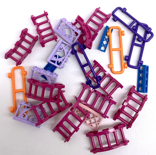 LEGO Fences Fun Pack Pretty Colours Mixed Types