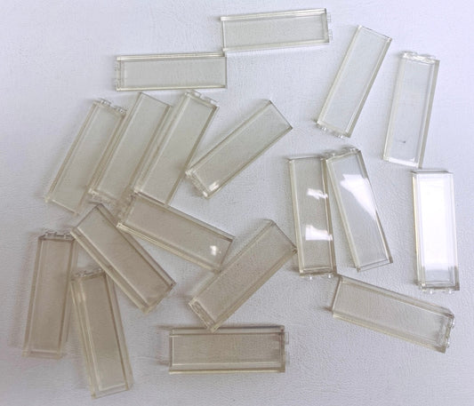 LEGO Trans Clear Brick 1x2x5 Pack of 18