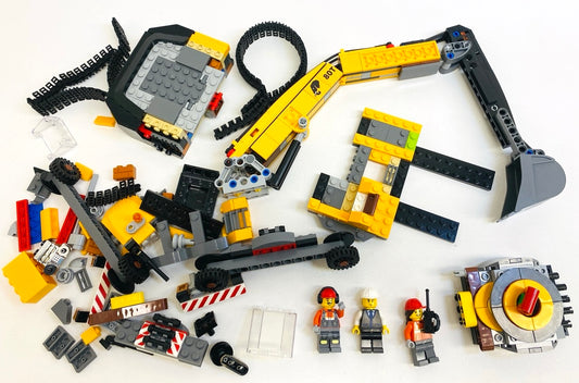 LEGO City Construction Excavator Set #60420 As Pictured
