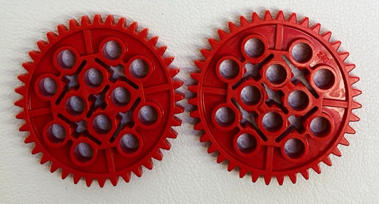 LEGO Technic 40 Tooth Gears Fun Pack of 2 Red