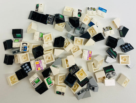 LEGO Printed Slopes Fun Pack Displays Computer Screens Space City