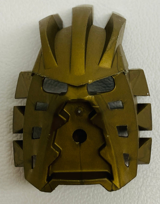 LEGO Bionicle Avohkii Mask - Flat Dark Gold
