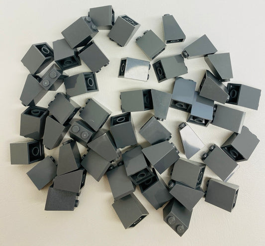 LEGO Dark Bluish Grey Slope 65 2x2x2 Fun Pack