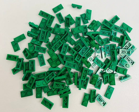 LEGO Plate 1x2 Fun Pack Green