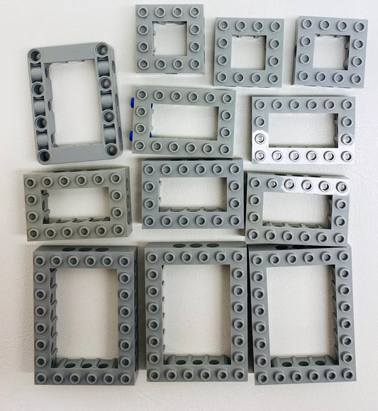 LEGO Technic Light Bluish Grey Open Brick Fun Pack Mixed Sizes