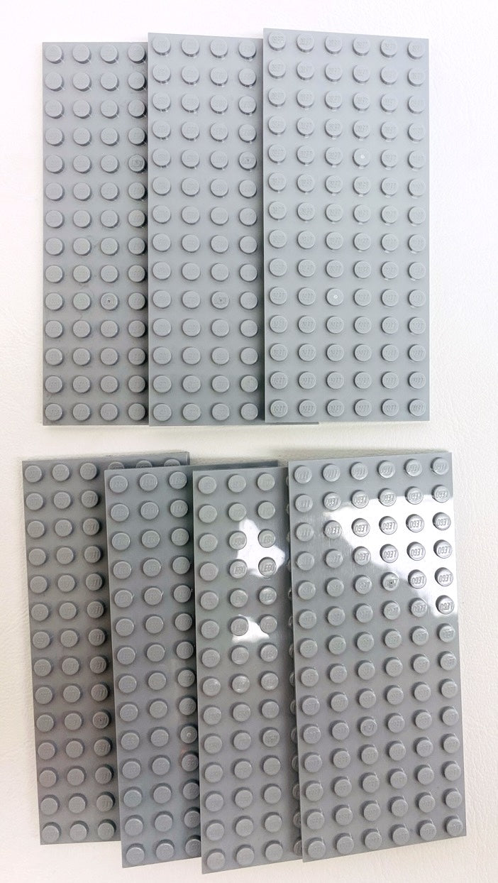 LEGO Light Bluish Grey Plate 6x16 Pack of 7