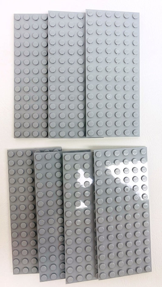 LEGO Light Bluish Grey Plate 6x16 Pack of 7