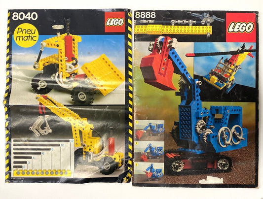 LEGO Technic Vintage Ideas Book 8888 and Instructions Only for Set #8040