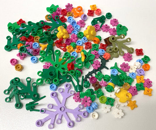 LEGO Plants Mixed Fun Pack Leaves Flowers Leaves Foliage
