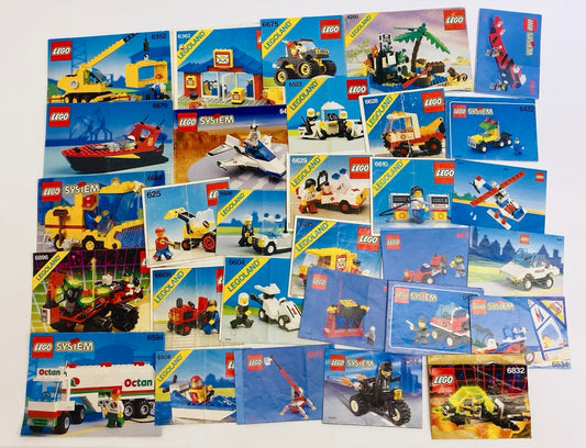 LEGO City / Town Instructions Fun Pack