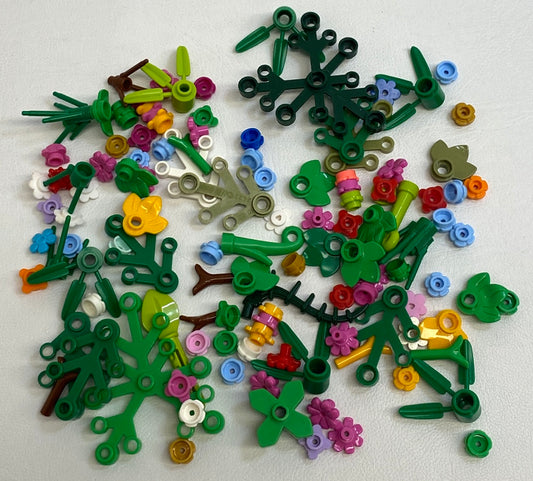 LEGO Plants Mixed Fun Pack Leaves Flowers Leaves Foliage