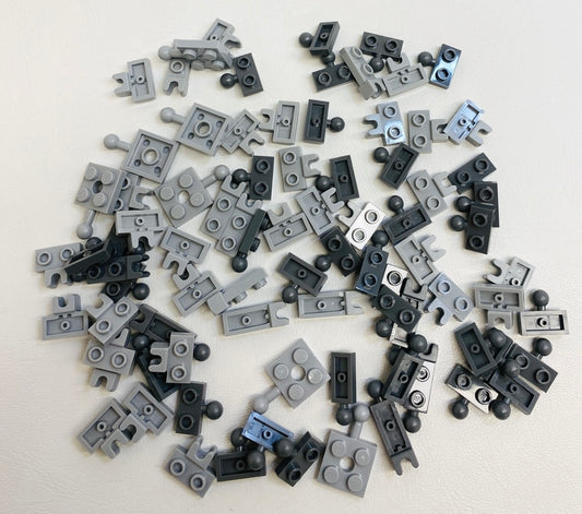 LEGO Ball and Socket Mixed Plates Fun Pack - Shades of Grey