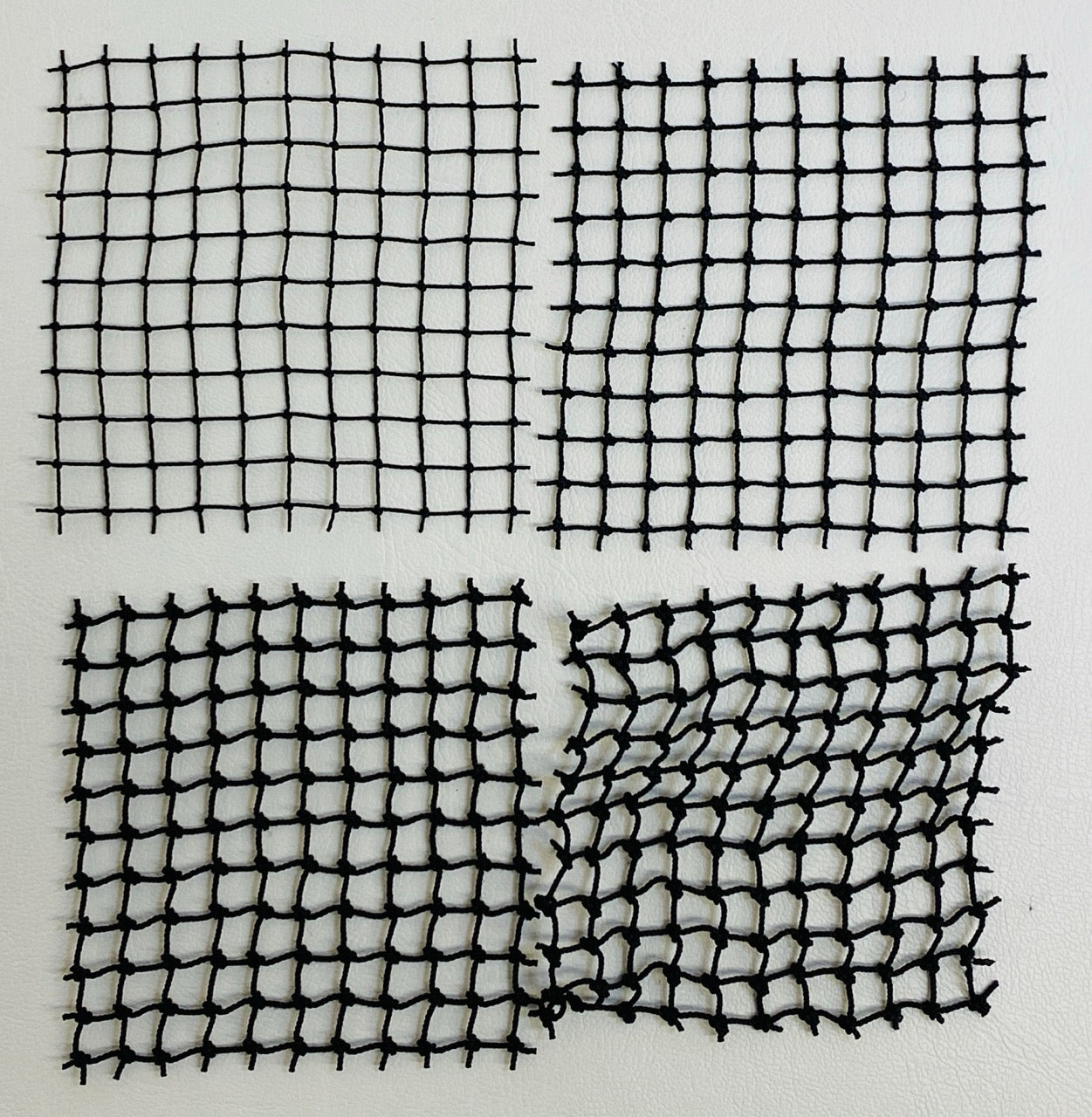 LEGO String Net 10x10 Pack of 4 Black