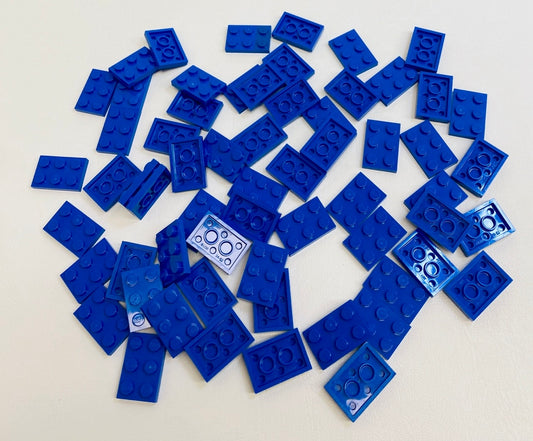 LEGO Blue Plate 2x3 Fun Pack