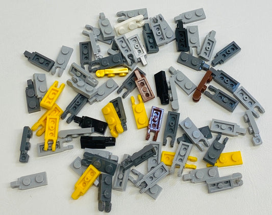 LEGO Modified Plates Fun Pack Mixed 1x2 Plates with Clips or Click Hinges Mixed Colours
