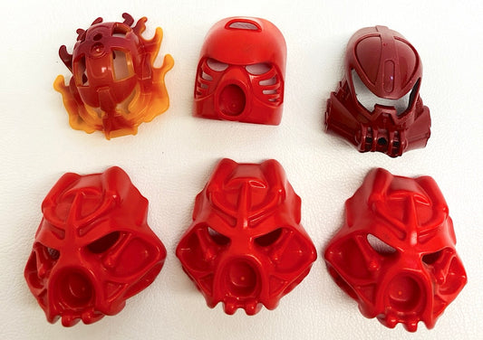 LEGO Bionicle Masks Fun Pack Shades of Red