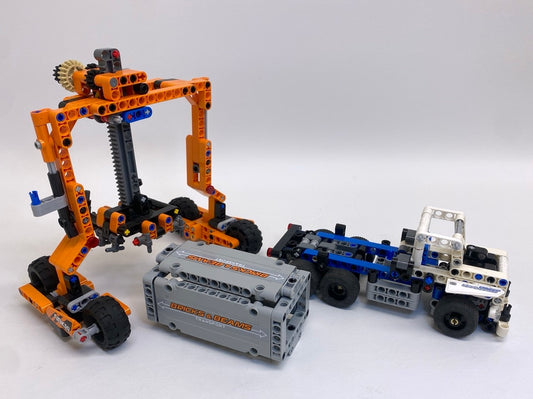 LEGO Technic Container Yard - Set #42062 As Pictured