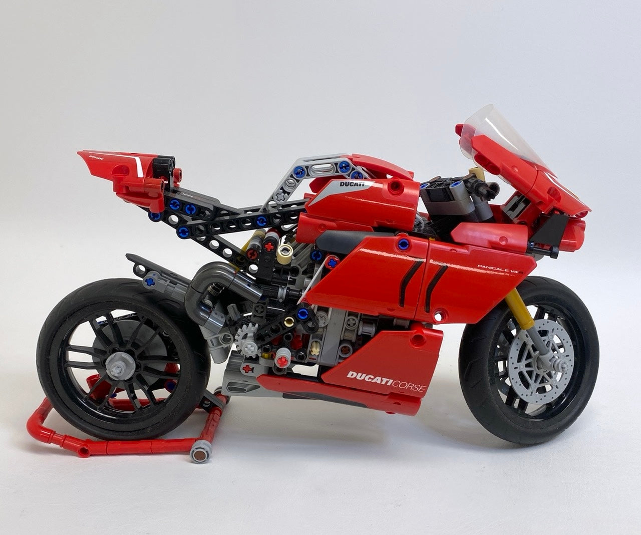 LEGO Technic Ducati Panigale V4 R - Set #42107 As Pictured