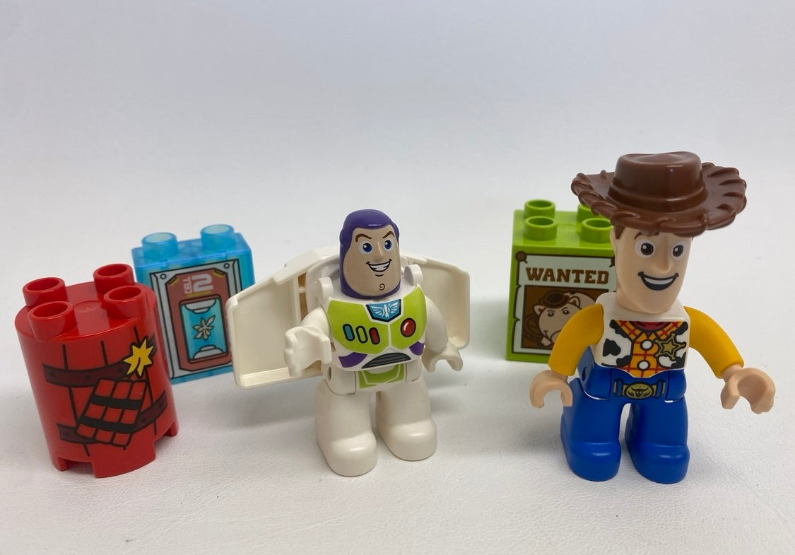 LEGO Duplo Toy Story Fun Pack Woody Buzz with Wings and Mixed Printed Bricks