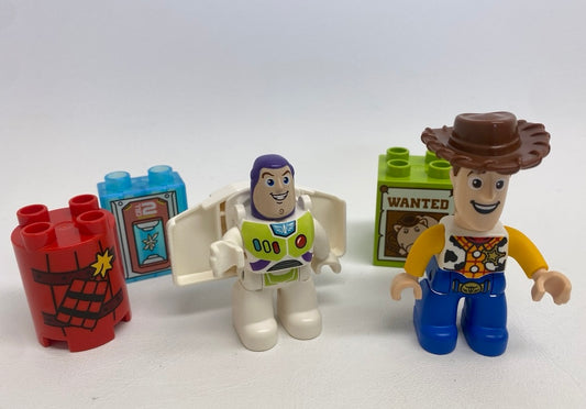 LEGO Duplo Toy Story Fun Pack Woody Buzz with Wings and Mixed Printed Bricks