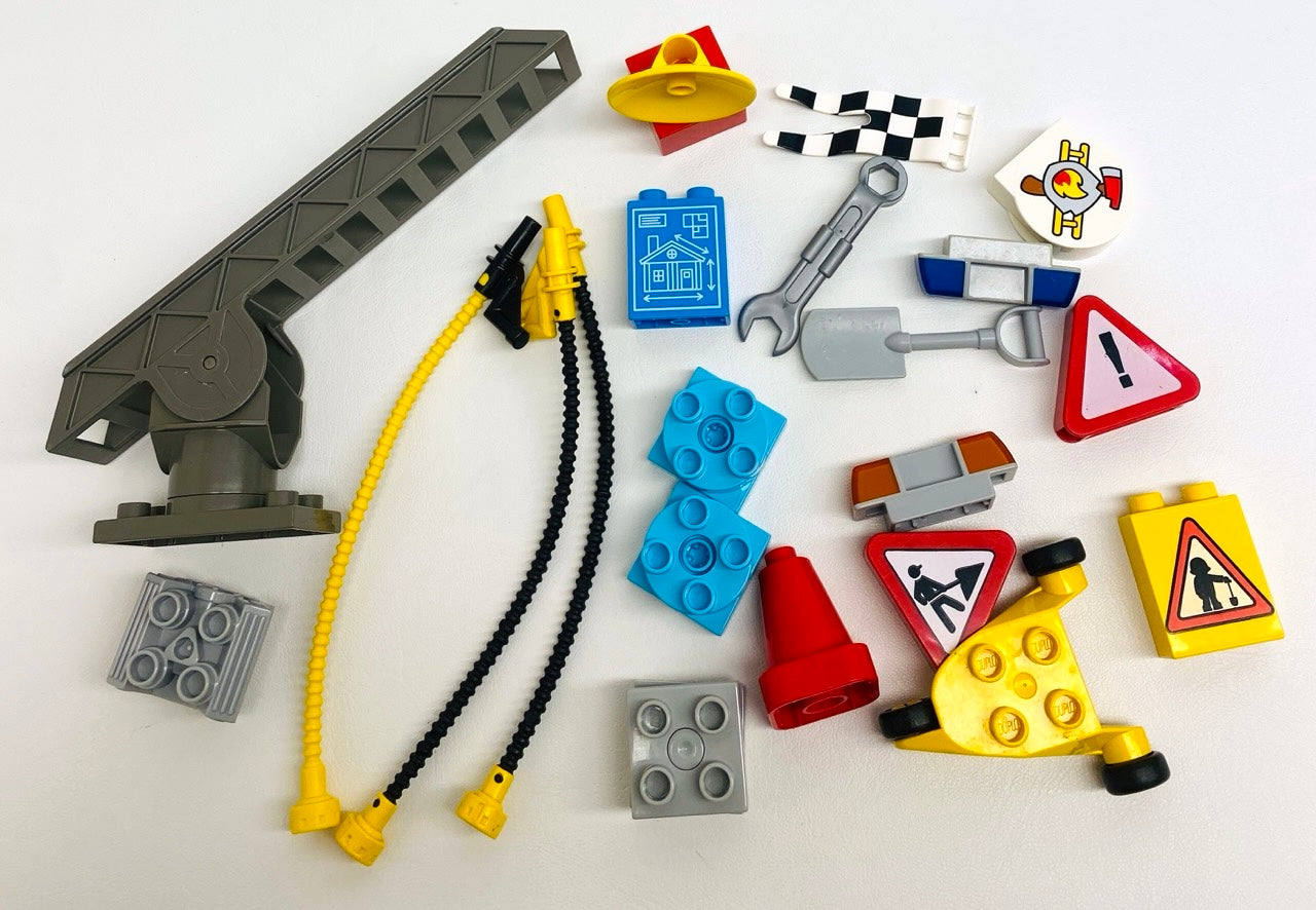 LEGO Duplo City Fun Pack Mixed Ladders Hoses Tools and More