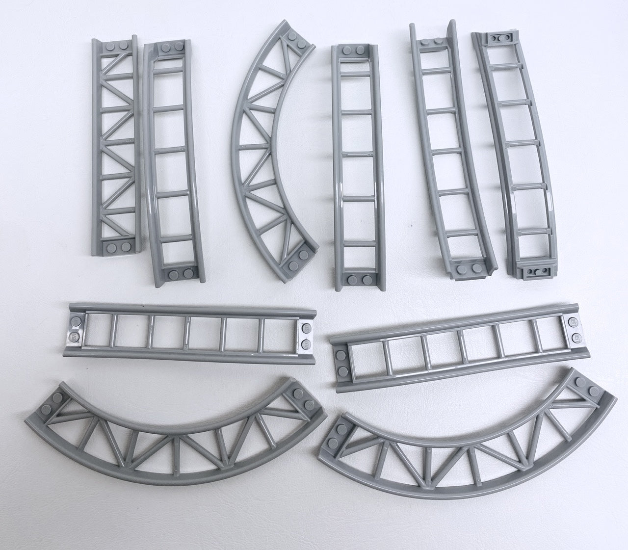 LEGO Roller Coaster Track Mixed Pack Light Bluish Grey