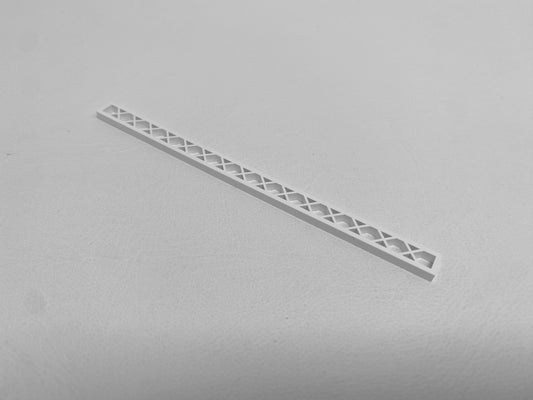 LEGO Vintage Support 1x16 Lattice - White
