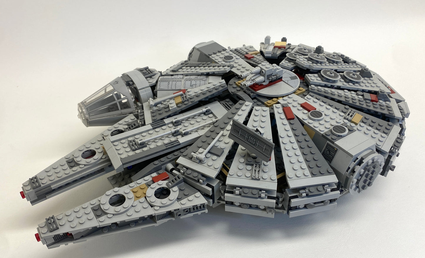 LEGO Star Wars Millennium Falcon Set #75105 As Pictured