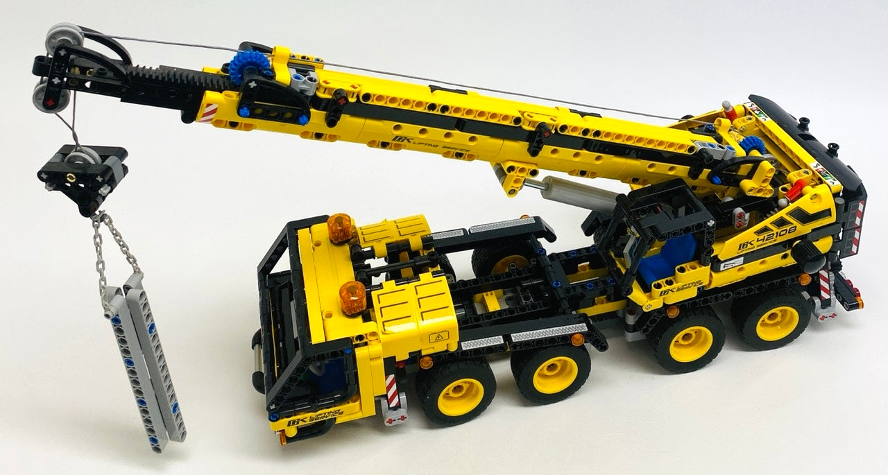 LEGO Technic Mobile Crane with Instructions Set #42108 As Pictured