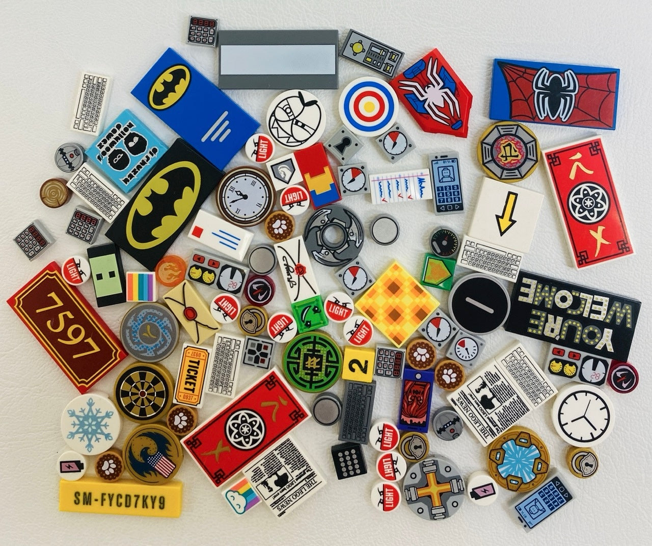 LEGO Printed Tiles Mixed Fun Pack