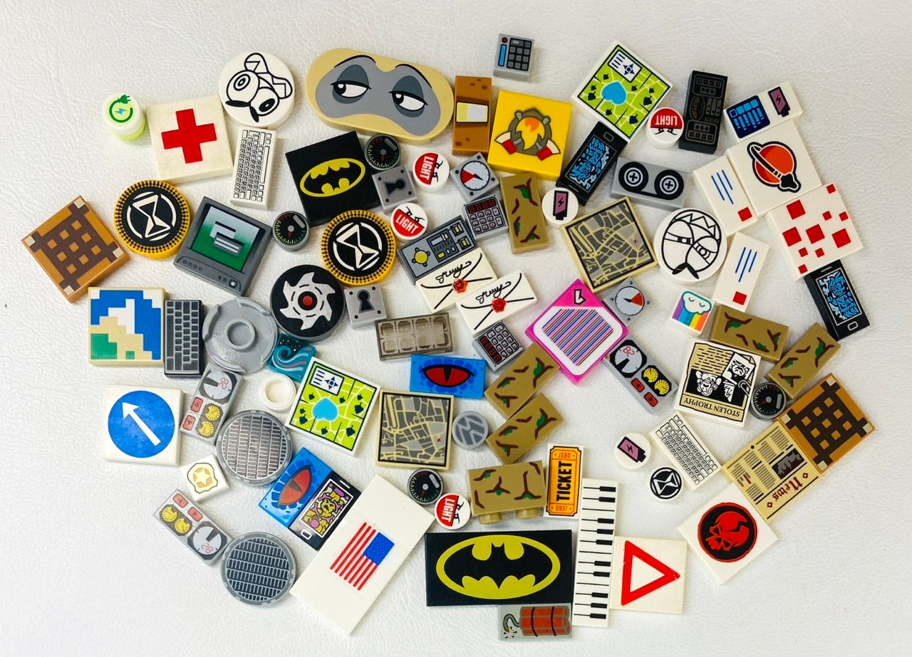 LEGO Printed Tiles Mixed Fun Pack
