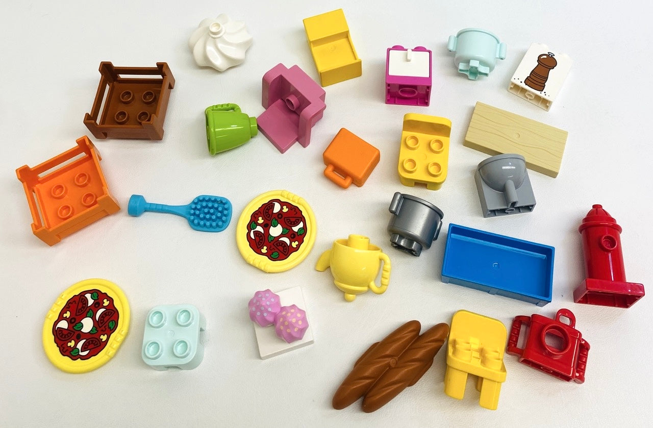 LEGO Duplo Home Fun Pack Mixed Utensils Furniture Printed Pieces and More
