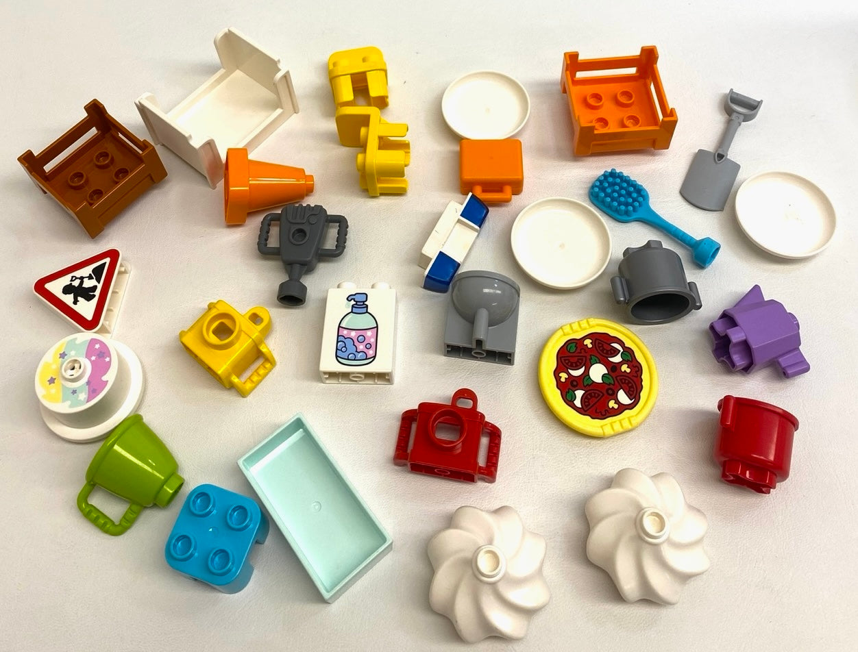 LEGO Duplo Home Fun Pack Mixed Utensils Furniture Printed Pieces and More