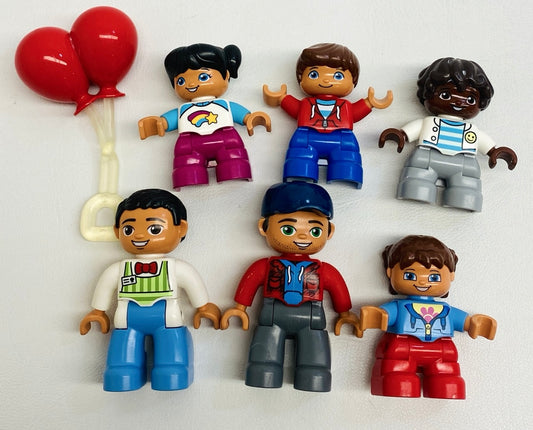 LEGO Duplo People Fun Pack Mixed Figures with Balloons