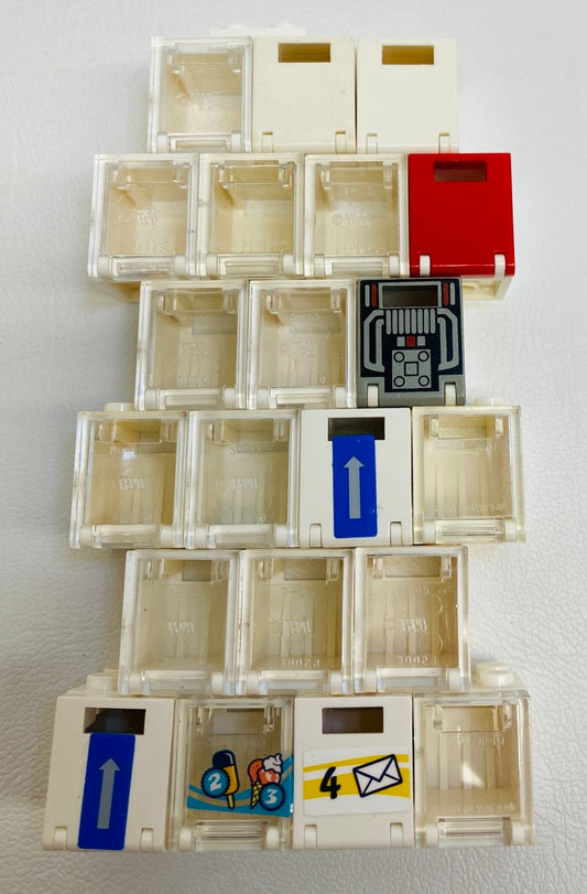 LEGO White Containers Fun Pack Mixed Cupboards Lockers