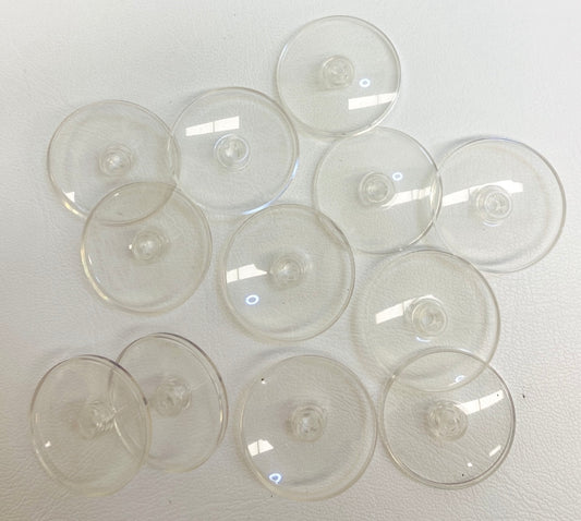 LEGO Dish 4x4 Pack of 12 Trans Clear - BRAND NEW