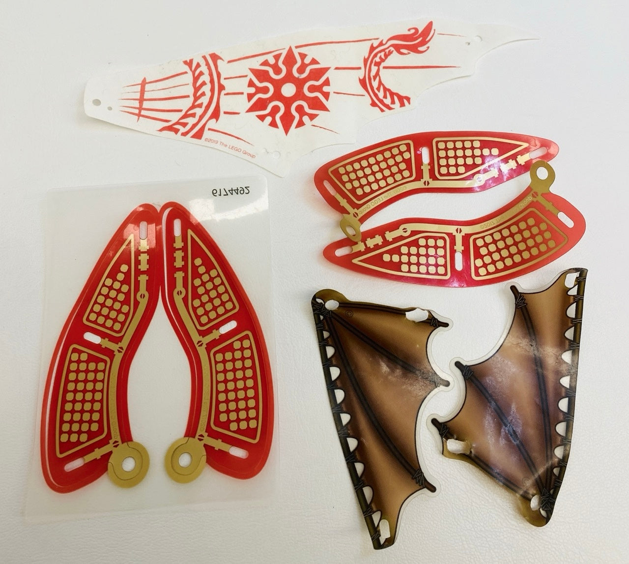 LEGO Wings and Sail Fun Pack Mixed Cloth and Plastic Pieces Ninjago Star Wars