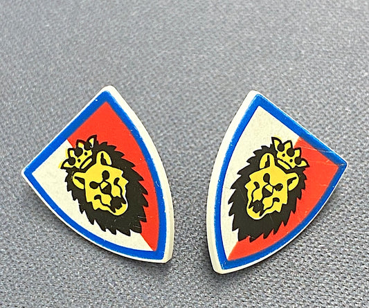 LEGO Castle Vintage Shields Fun Pack of 2 Lion Pattern