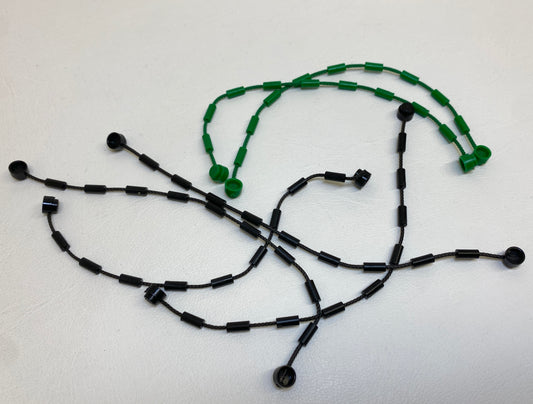 LEGO String with Grips Pack of 6 Black / Green
