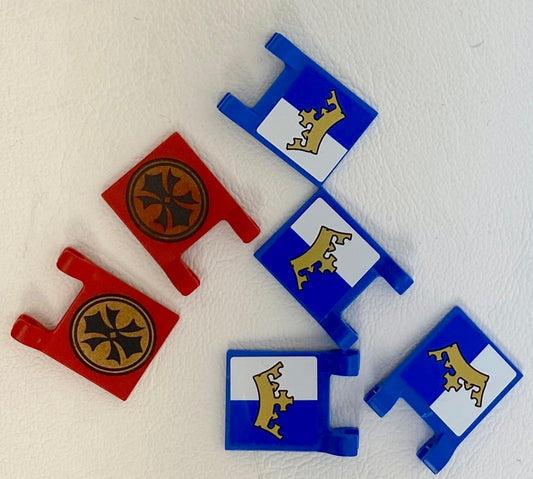 LEGO Flags Fun Pack Adventurers Orient Expedition / Castle